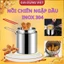 Nồi Chiên Ngập Dầu Có Tay Cầm Kèm Rổ Lọc Chất Liệu Thép Không Gỉ - Mẫu Mới