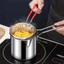 Nồi Chiên Ngập Dầu Có Tay Cầm Kèm Rổ Lọc Chất Liệu Thép Không Gỉ - Mẫu Mới