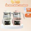 Ấm đun nước pha sữa Cocobear có điều chỉnh và giữ nhiệt độ liên tục, Máy nước hâm sữa Tootie 1300ml