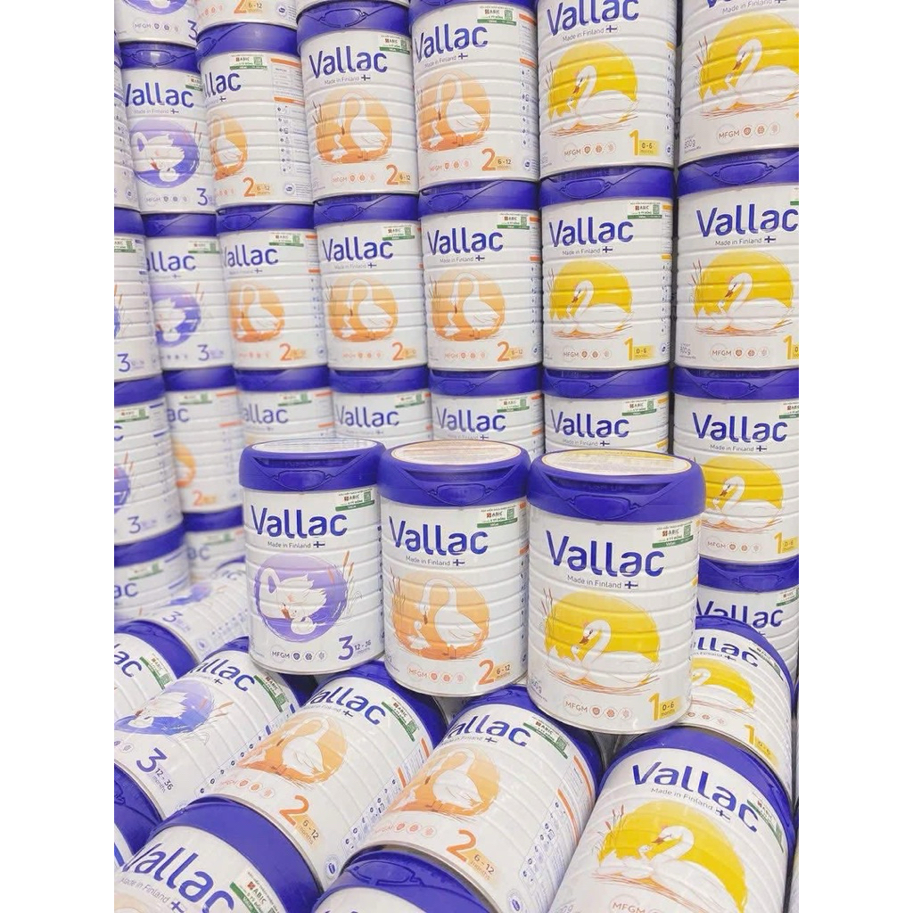Sữa Vallac đủ số 1-2-3 cho bé phát triển toàn diện