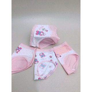 [S03 Su lạnh thông hơi] Combo 4 quần chip bé gái, quần chíp cho bé gái su lạnh thông hơi cao cấp họa tiết mới 11-35kg