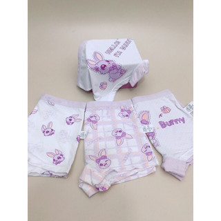 [S03 Su lạnh thông hơi] Combo 4 quần chip bé gái, quần chíp cho bé gái su lạnh thông hơi cao cấp họa tiết mới 11-35kg