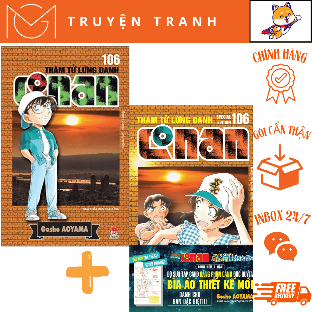 Truyện - Thám Tử Lừng Danh Conan Tập 106 - NXB Kim Đồng | Shopee Việt Nam