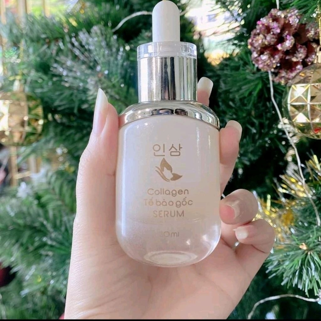 Chính Hãng Serum Tế Bào Gốc Mộc Nhân Nâng Cơ Trẻ hóa Mờ Thâm Sạm Nếp Nhăn Trắng sáng da