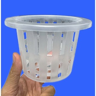 Rổ Nhựa Trồng Cây Thủy Sinh, Thủy Canh Cho Chậu Tròn (13x9cm)