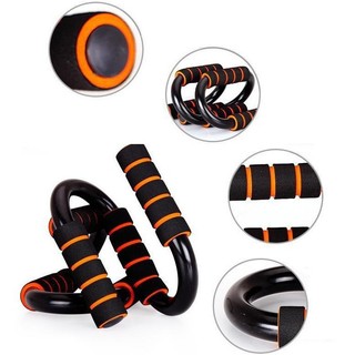 Dụng Cụ Hít Đất  Bộ Tập Chống Đẩy Tay Cầm Đệm Xốp Êm Ái Lõi Thép Chịu Lực Cao (hàng tốt)
