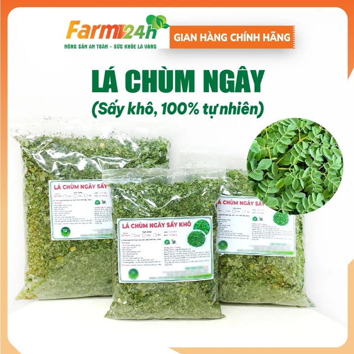 Lá Chùm Ngây Sấy Lạnh hỗ trợ Ổn Định Đường Huyết, Hạ Huyết Áp