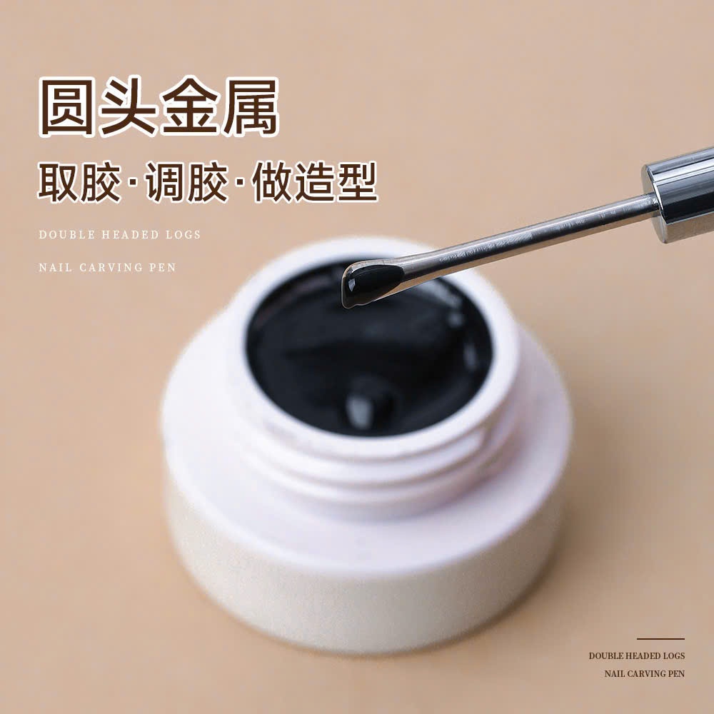[HÀNG CAO CẤP] Bút nặn hoa cán gỗ 2 đầu cao cấp - bút đầu silicon nhọn chuyên nặn hoa khô