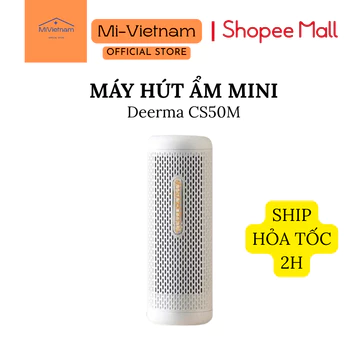 Máy hút ẩm mini Deerma CS50M, dùng cho tủ giày, tủ máy ảnh, tủ quần áo nhỏ - Bảo hành 6 tháng