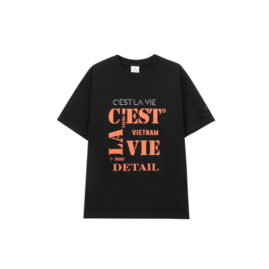 Áo thun oversize unisex cotton 250gsm | Cslavie | Form rộng, vải dày mịn mặc đẹp - Thoải mái