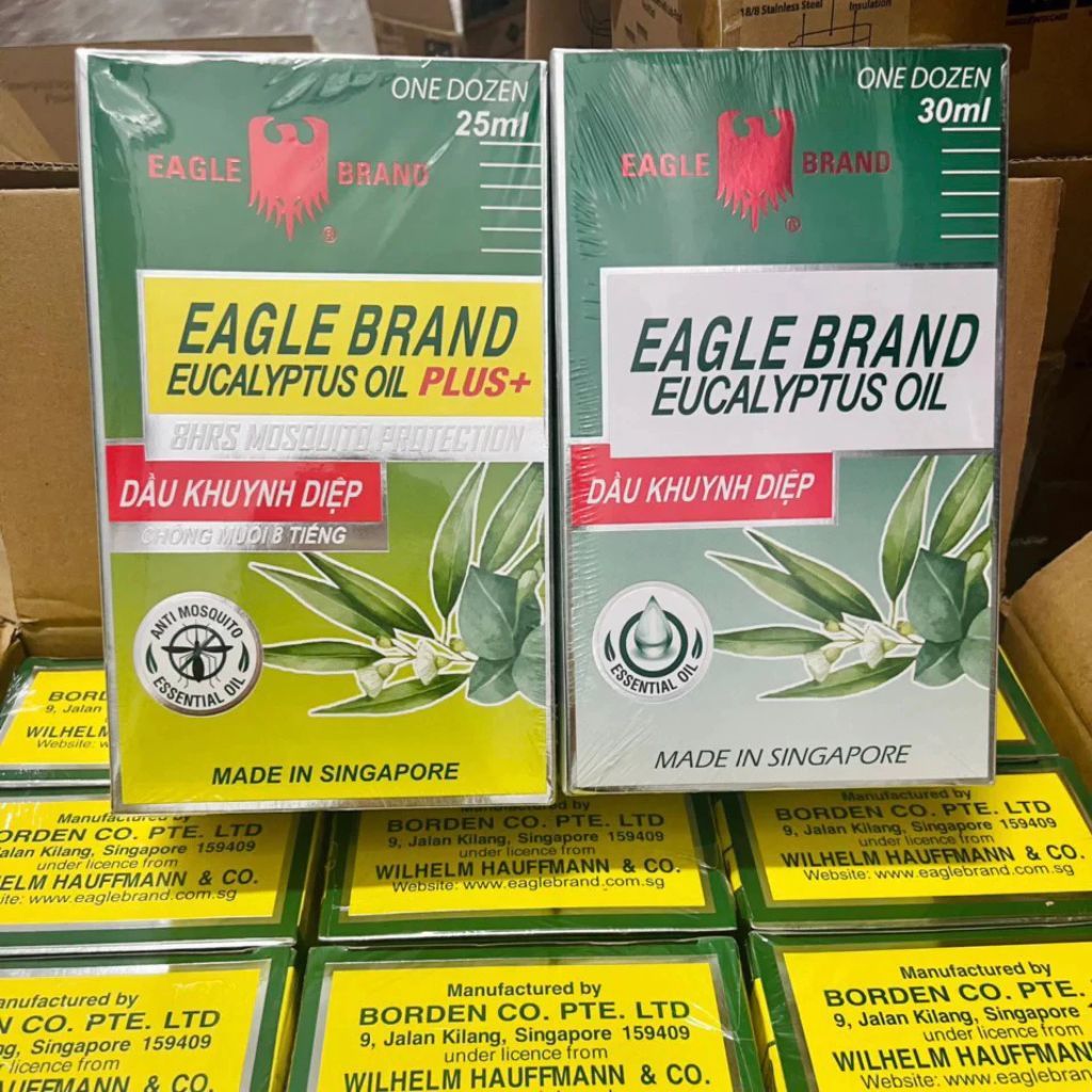 [CHÍNH HÃNG] Dầu khuynh diệp cho bé Ealge Brand Singapore, dầu khuynh diệp giúp giữ ấm, chống muỗi