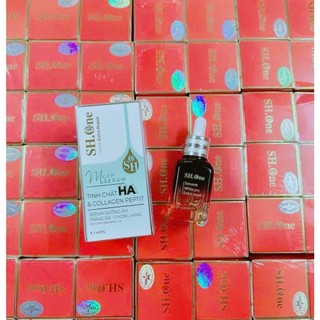 Serum Sh One Tinh chất Meso Ha Collagen peptit 40ml.Giúp dưỡng ẩm trắng da chống nắng
