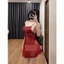 HT78 Váy ngủ sexy 2s dáng xoè tôn dáng kèm ĐỆM LÓT, đồ ngủ ren xuyên thấu gợi cảm HT78