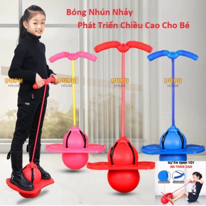 Bóng Nhảy Tăng Chiều Cao Bóng Nảy Bóng Nhẩy Bóng Nhún Cao Su Đàn Hồi Phát Triển Chiều Cao - Đồ Chơi PUPU HOUSE