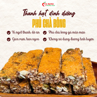 Mona Organic | Thanh hạt dinh dưỡng chà bông 200g