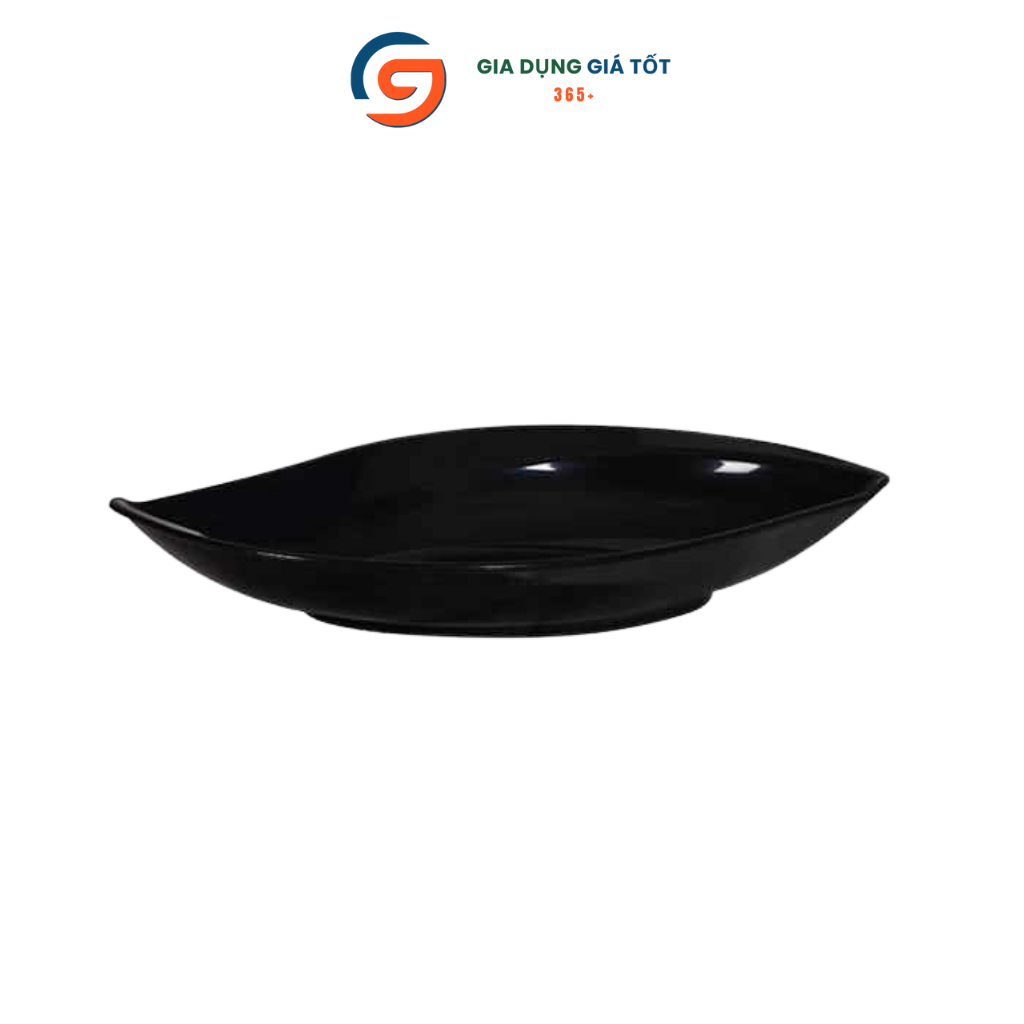 Đĩa nhựa melamine Song Long hình lá nhiều màu - đĩa đựng hướng dương, trái cây, đồ ăn vặt