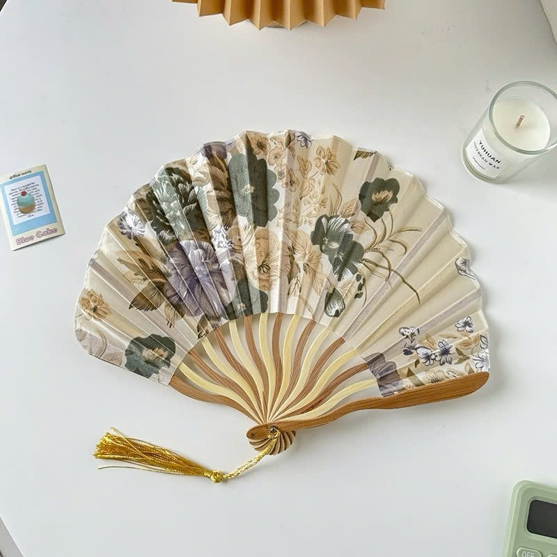 Quạt giấy vintage 🪭