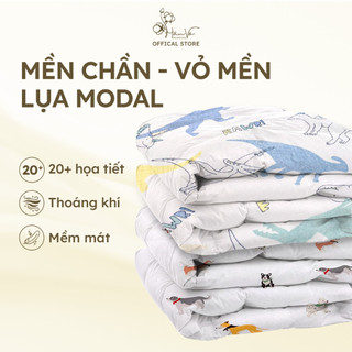Chăn Vỏ Chăn (Mền) lớn Lụa Modal cao cấp Hân Võ, chất mềm mịn