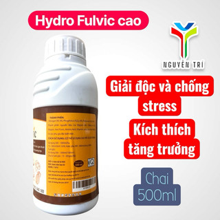 Hydro Fulvic 6-6-6: Giải Pháp Vàng Giải Độc Phèn, Phục Hồi Cây Suy Yếu, Lớn Trái Cực Nhanh.
