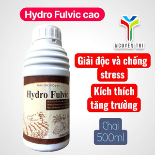 Hydro Fulvic 6-6-6: Giải Pháp Vàng Giải Độc Phèn, Phục Hồi Cây Suy Yếu, Lớn Trái Cực Nhanh.