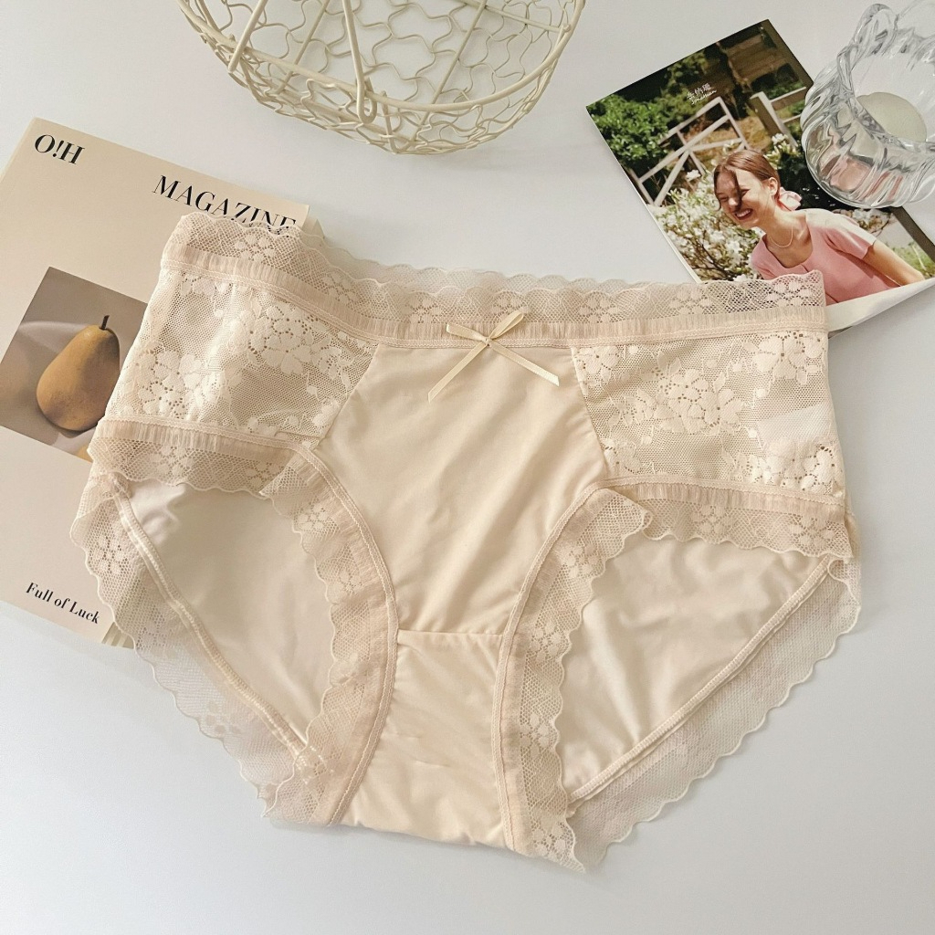 Set 10 quần lót nữ không viền, ren mềm mịn – mặc êm cả ngày 332