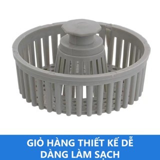 Bộ Lọc Rác Bồn Rửa Bát ABS nhựa 3in1-Ngăn mùi hôi côn trùng, Nút chặn thoát nước, Khay giỏ lọc thức ăn thừa(1, 2,3gói）