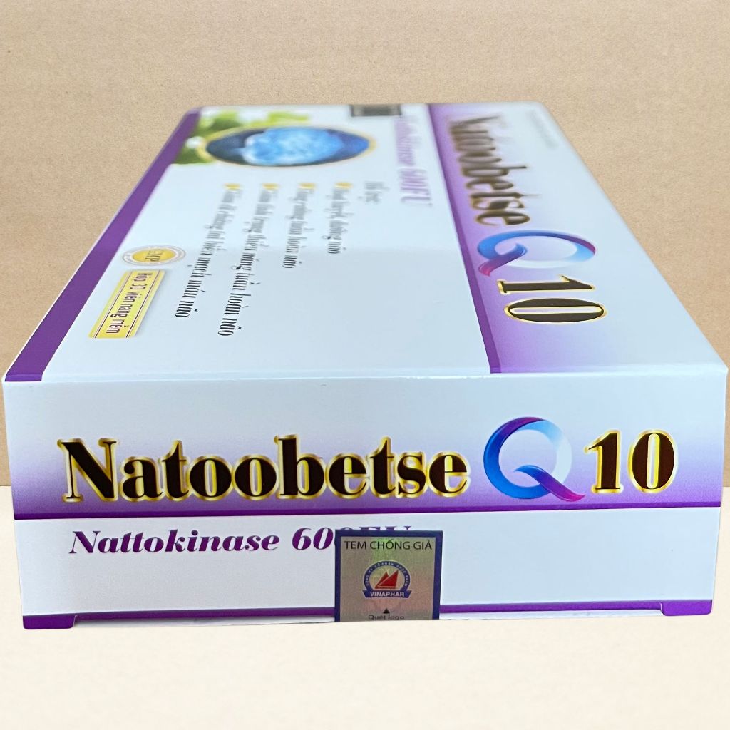 Natoobetse Q10 Tím - Rostex - Vinaphar - Vitamin Chữa Lành