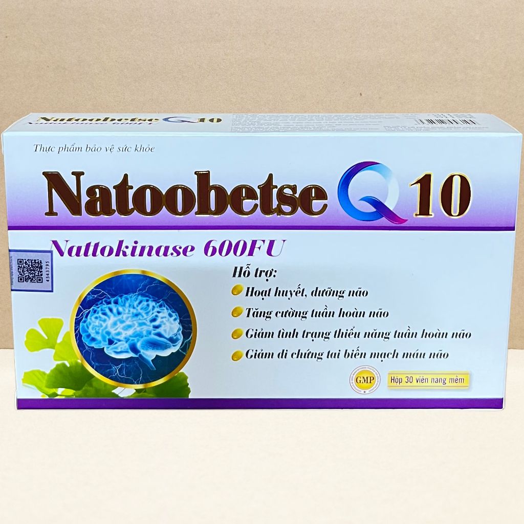 Natoobetse Q10 Tím - Rostex - Vinaphar - Vitamin Chữa Lành