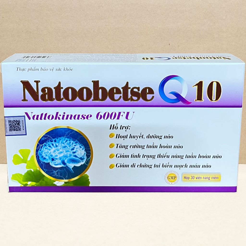 Natoobetse Q10 Tím - Rostex - Vinaphar - Vitamin Chữa Lành