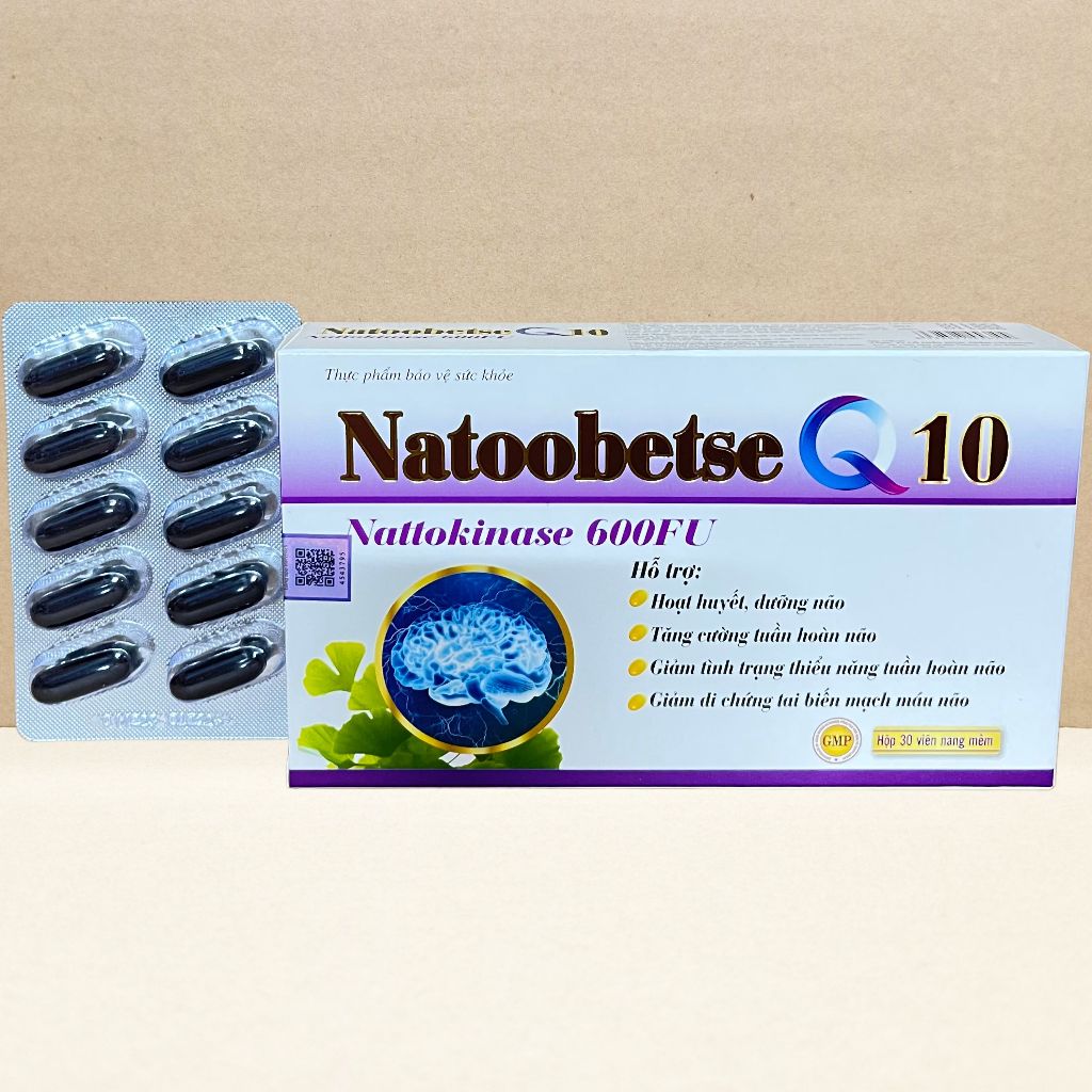 Natoobetse Q10 Tím - Rostex - Vinaphar - Vitamin Chữa Lành