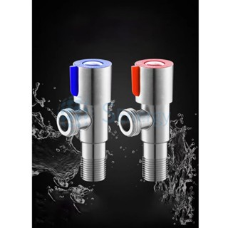 [Van có khóa]Van chia nước chất liệu inox 304 cao cấp, loại giảm áp dùng cho vòi xịt vệ sinh, bồn cầù, vòi sen