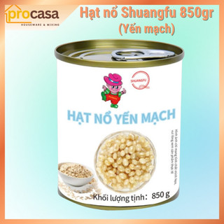 (Shuangfu) Hạt nổ Yến Mạch 850gr - Nguyên liệu pha chế - Topping ngon giòn cho trà sữa - trà trái cây