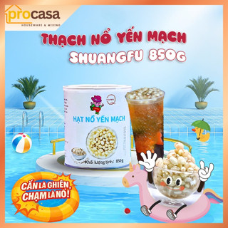 (Shuangfu) Hạt nổ Yến Mạch 850gr - Nguyên liệu pha chế - Topping ngon giòn cho trà sữa - trà trái cây