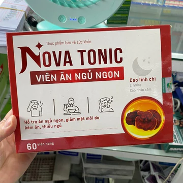 NOVA TONIC VIÊN UỐNG ĂN NGON NGỦ NGON 30 VIÊN