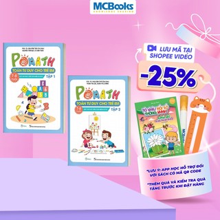 Sách - Combo Pomath Toán tư duy cho trẻ em 7 - 8 tuổi - Giúp con phát triển toàn diện IQ và EQ