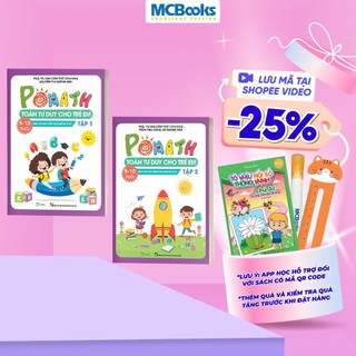 Sách - Combo Pomath Toán tư duy cho trẻ em 9 - 10 tuổi - Giúp con phát triển toàn diện IQ và EQ