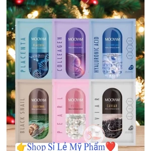Mặt nạ Tinh Chất Serum Mooyam Dưỡng Trắng Mờ Thâm Phục Hồi Da Hư Tổn Giảm Ngăn Ngừa Lão Hóa