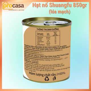 (ShuangFu) Hạt nổ Lúa Mạch 850Gr - Nguyên liệu pha chế - Topping giòn ngon cho trà sữa trà trái cây