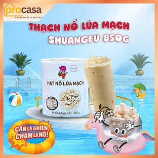 (ShuangFu) Hạt nổ Lúa Mạch 850Gr - Nguyên liệu pha chế - Topping giòn ngon cho trà sữa trà trái cây
