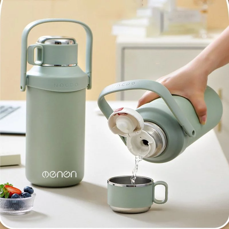 Bình Giữ Nhiệt INOX 316 1200ml Giữ Nhiệt 24h An Toàn Sức Khoẻ Khi Sử Dụng - NENON