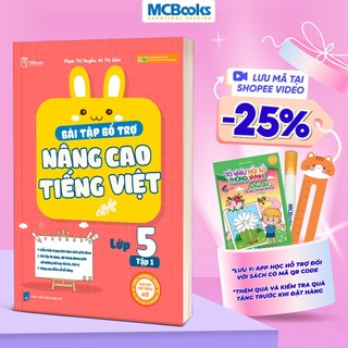 Sách - Bài tập bổ trợ nâng cao Tiếng Việt Lớp 5 – Tập 1