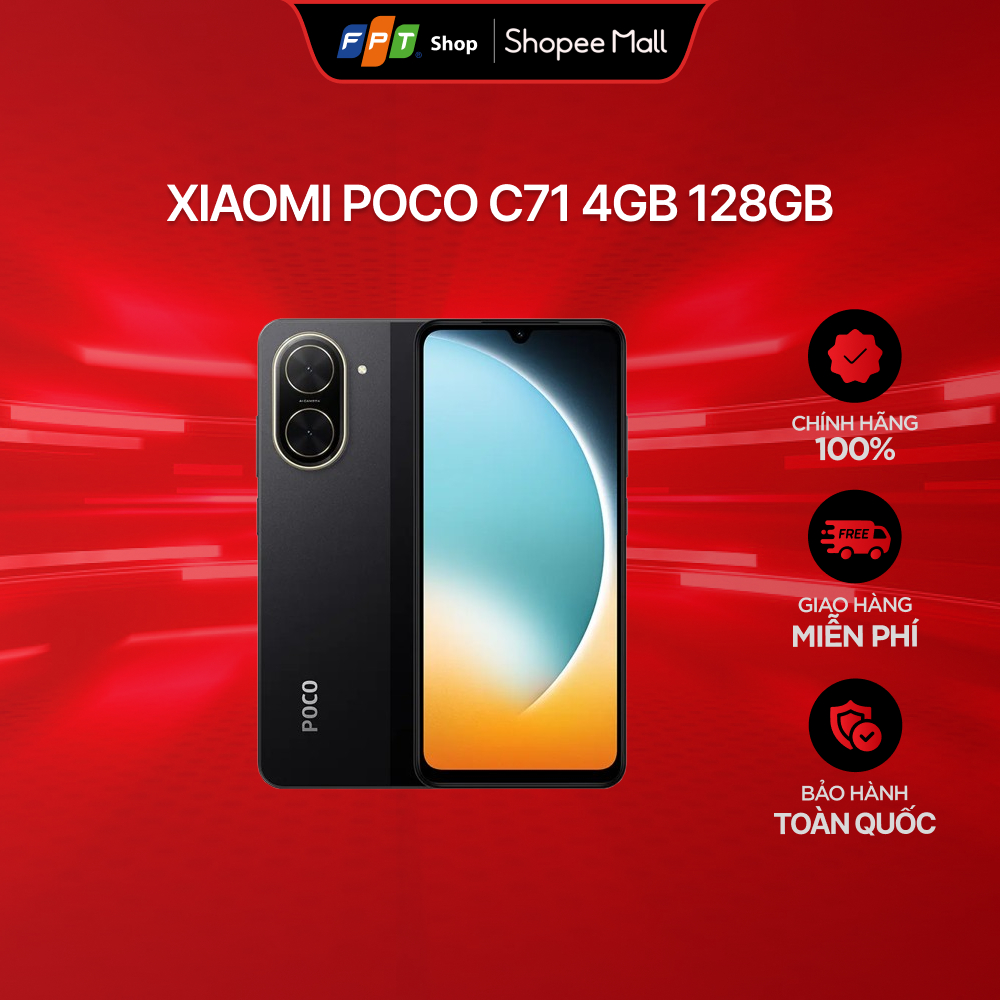 Điện thoại Xiaomi Poco C71 4GB 128GB | Shopee Việt Nam