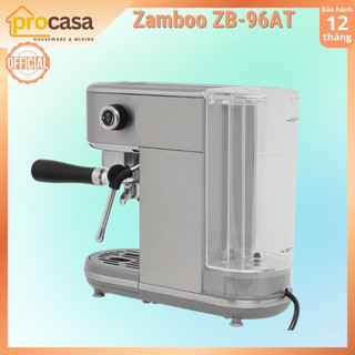 Máy pha cà phê Zamboo ZB-96AT - bán tự động - áp lực bơm tối đa 20bar