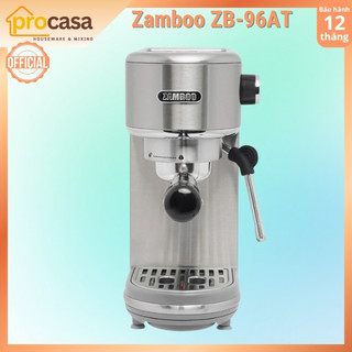 Máy pha cà phê Zamboo ZB-96AT - bán tự động - áp lực bơm tối đa 20bar