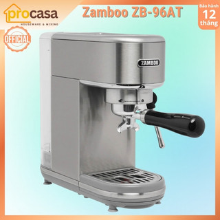 Máy pha cà phê Zamboo ZB-96AT - bán tự động - áp lực bơm tối đa 20bar