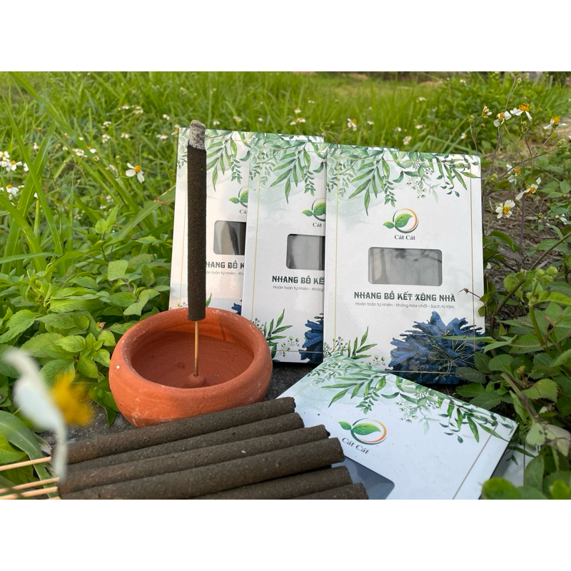 COMBO 10 HỘP HƯƠNG BỒ KẾT + KÈM BÁT CẮM