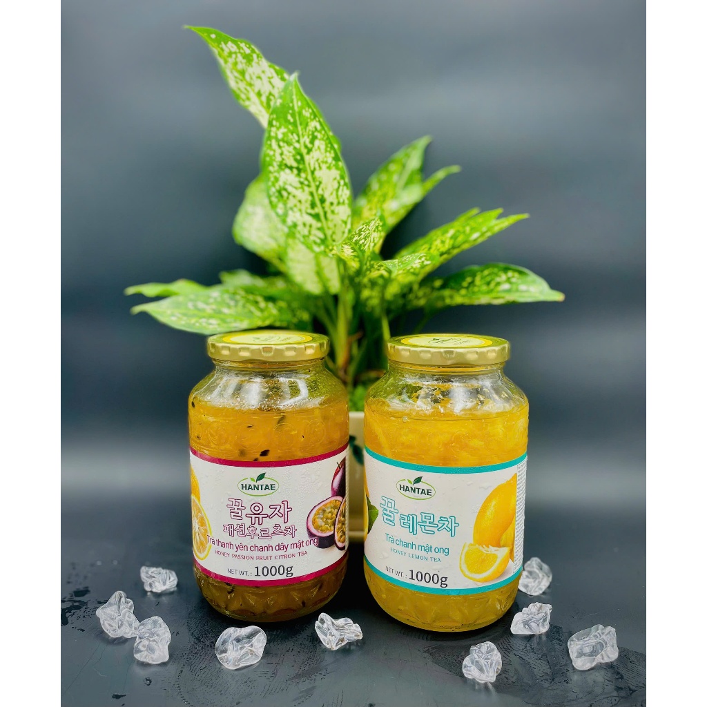 Combo Trà Bưởi(Vị nhẫn đắng) & Chanh Dây Mật Ong Hàn Quốc