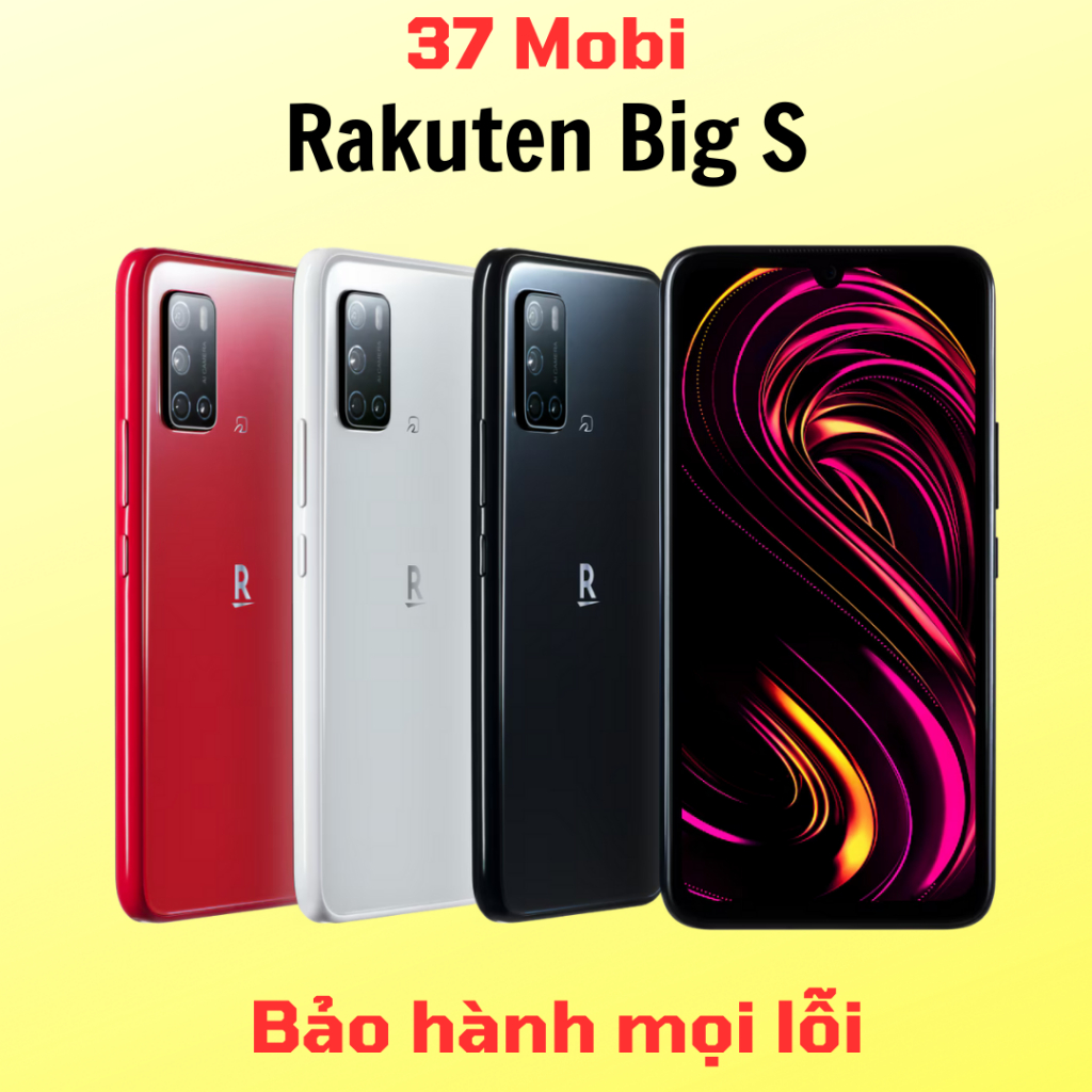 Điện thoại Rakuten Big S màn AMOLED 6.4 inch - Snapdragon