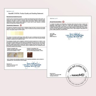 Serum mờ nám, sáng da Ekseption Hyaluronic TRX NANOMD CYNTRA 7.5% CYSTEAMINE & 3% TRANEXAMIC ACID 75ml/20ml
