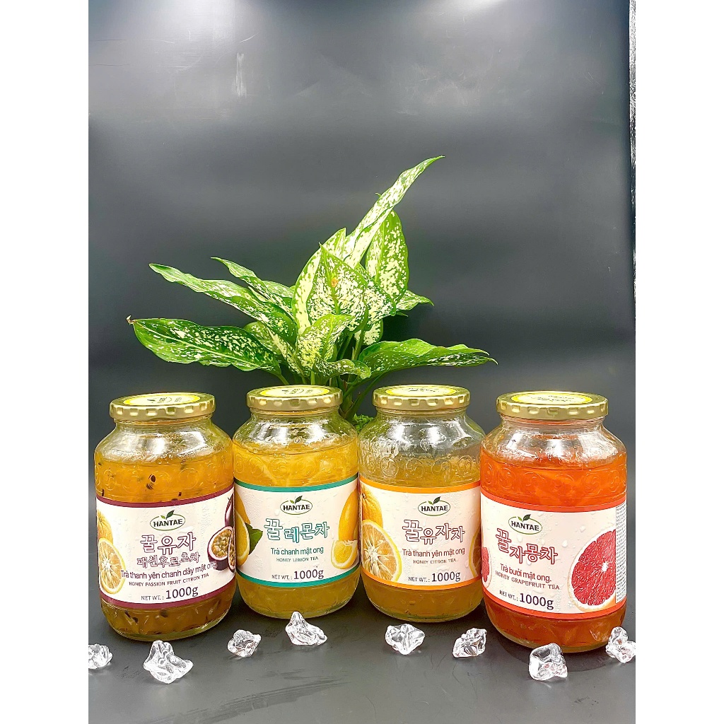 Combo Trà Bưởi(Vị hơi nhẫn) & Trà Chanh Mật Ong Hantae